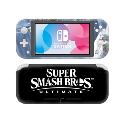 Super Smash Bros Ultimate decal skin Sticker for Nintendo Switch Lite Console