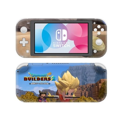 Dragon Quest Builders 2 decal skin Sticker for Nintendo Switch Lite Console