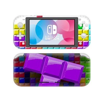 Tetris 99 decal skin Sticker for Nintendo Switch Lite Console