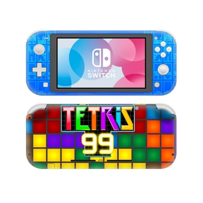 Tetris 99 decal skin Sticker for Nintendo Switch Lite Console