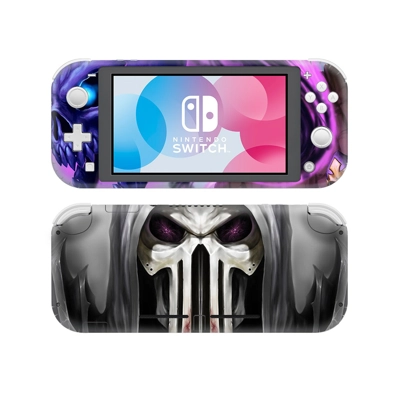 Skull Texture decal skin Sticker for Nintendo Switch Lite Console