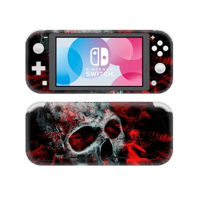Skull Texture decal skin Sticker for Nintendo Switch Lite ..
