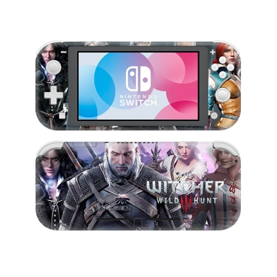 The Witcher Wild Hunt decal skin Sticker for Nintendo Switch Lite Console