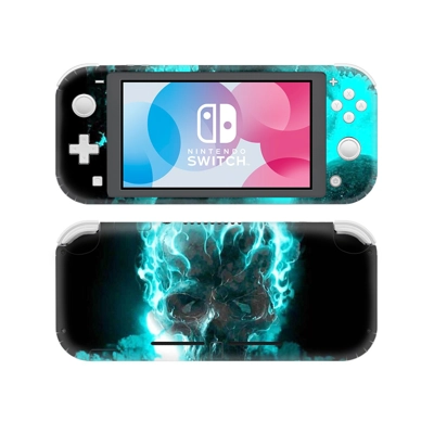 Skull Texture decal skin Sticker for Nintendo Switch Lite Console