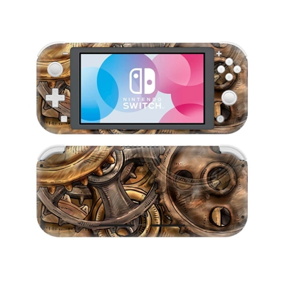 Gear Texture decal skin Sticker for Nintendo Switch Lite Console