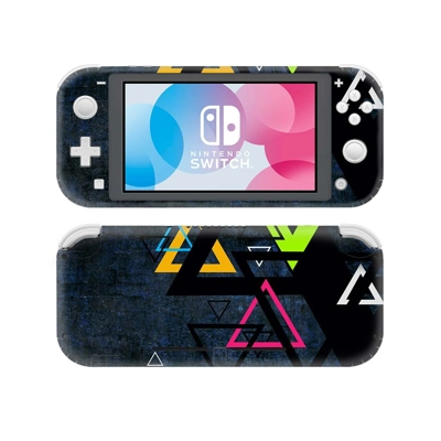 Triangle Texture decal skin Sticker for Nintendo Switch Lite Console