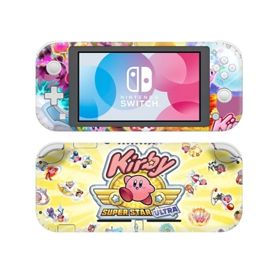 Kirby Super Star Ultra decal skin Sticker for Nintendo Switch Lite Console