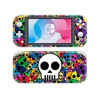 Skull Texture decal skin Sticker for Nintendo Switch Lite .. Skull Texture decal skin Sticker for Nintendo Switch Lite ..