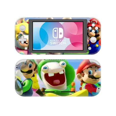 Mario Rabbids Kingdom Battle decal skin Sticker for Nintendo Switch Lite Console