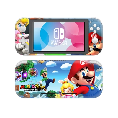 Mario Rabbids Kingdom Battle decal skin Sticker for Nintendo Switch Lite Console