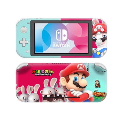 Mario Rabbids Kingdom Battle decal skin Sticker for Nintendo Switch Lite Console