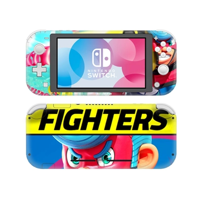 Arms Fighters decal skin Sticker for Nintendo Switch Lite .. Arms Fighters decal skin Sticker for Nintendo Switch Lite ..