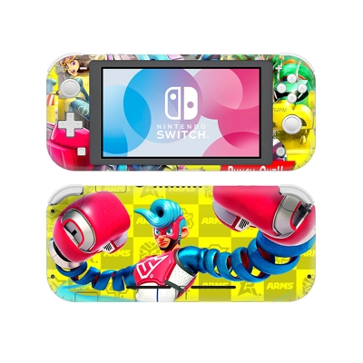 Arms Fighters decal skin Sticker for Nintendo Switch Lite .. Arms Fighters decal skin Sticker for Nintendo Switch Lite ..