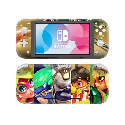 Arms Fighters decal skin Sticker for Nintendo Switch Lite .. Arms Fighters decal skin Sticker for Nintendo Switch Lite ..