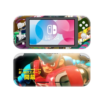 Arms Fighters decal skin Sticker for Nintendo Switch Lite .. Arms Fighters decal skin Sticker for Nintendo Switch Lite ..