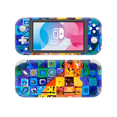 Paint Texture decal skin Sticker for Nintendo Switch Lite .. Paint Texture decal skin Sticker for Nintendo Switch Lite ..