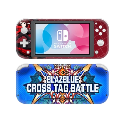 BlazBlue Cross Tag Battle decal skin Sticker for Nintendo Switch Lite Console