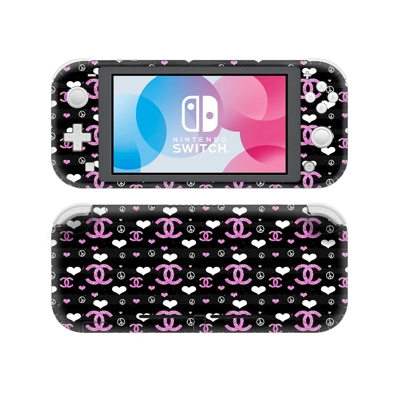 Chanel Texture decal skin Sticker for Nintendo Switch Lite.. Chanel Texture decal skin Sticker for Nintendo Switch Lite..