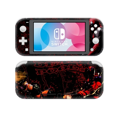 Deadpool decal skin Sticker for Nintendo Switch Lite Console