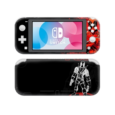 Deadpool decal skin Sticker for Nintendo Switch Lite Console