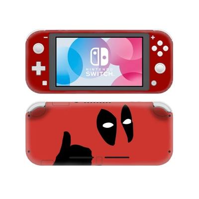 Deadpool decal skin Sticker for Nintendo Switch Lite Console