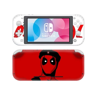 Deadpool decal skin Sticker for Nintendo Switch Lite Console
