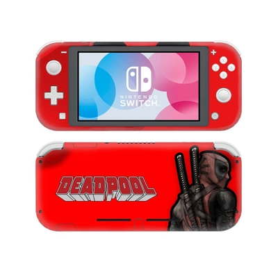 Deadpool decal skin Sticker for Nintendo Switch Lite Console