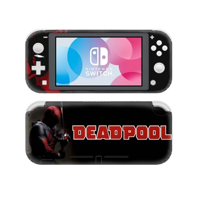 Deadpool decal skin Sticker for Nintendo Switch Lite Console