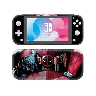 Deadpool decal skin Sticker for Nintendo Switch Lite Console