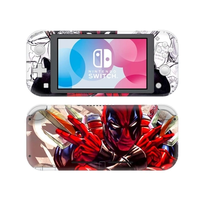 Deadpool decal skin Sticker for Nintendo Switch Lite Console
