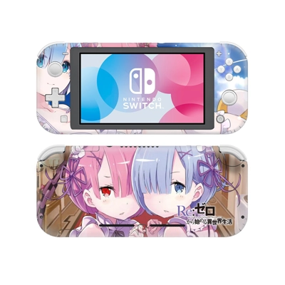 Anime Re Zero decal skin Sticker for Nintendo Switch Lite Console