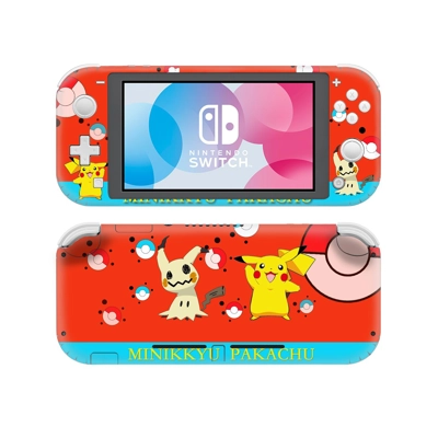 Pokemon Pikachu decal skin Sticker for Nintendo Switch Lite Console