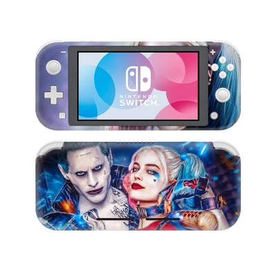 Joker Harley Quinn decal skin Sticker for Nintendo Switch Lite Console