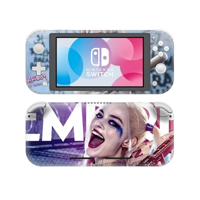 Harley Quinn decal skin Sticker for Nintendo Switch Lite Console