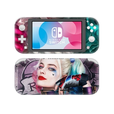 Harley Quinn decal skin Sticker for Nintendo Switch Lite Console