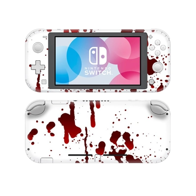 Blood Texture decal skin Sticker for Nintendo Switch Lite Console