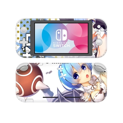 Anime Re Zero decal skin Sticker for Nintendo Switch Lite Console