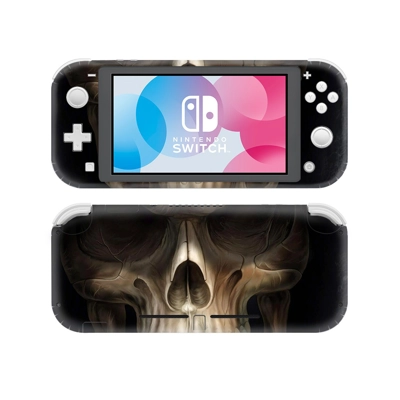 Skull Texture decal skin Sticker for Nintendo Switch Lite Console