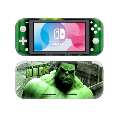 The Incredible Hulk decal skin Sticker for Nintendo Switch Lite Console