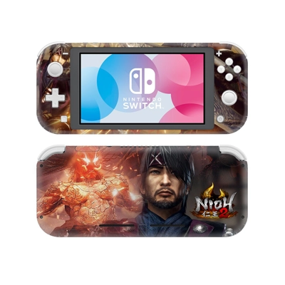 Nioh 2 decal skin Sticker for Nintendo Switch Lite Console Nioh 2 decal skin Sticker for Nintendo Switch Lite Console