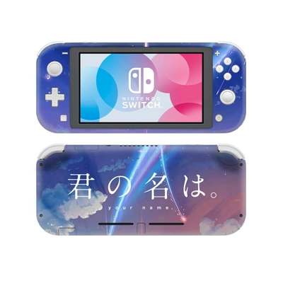 Anime Your Name decal skin Sticker for Nintendo Switch Lit..