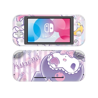 Anime Kuromi decal skin Sticker for Nintendo Switch Lite Console