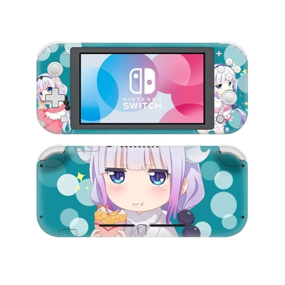 Anime Miss Kobayashi decal skin Sticker for Nintendo Switc..