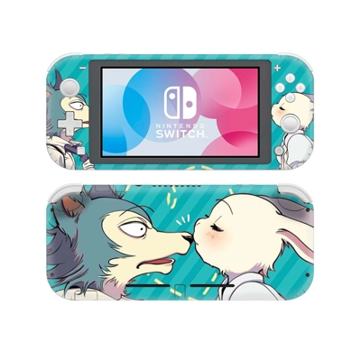 Legoshi X Haru decal skin Sticker for Nintendo Switch Lite Console