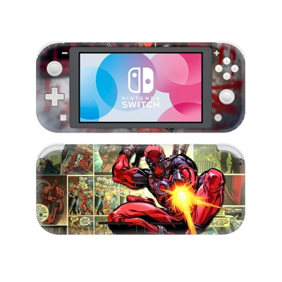 Deadpool decal skin Sticker for Nintendo Switch Lite Console