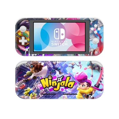 Bubblegum Ninja Battle decal skin Sticker for Nintendo Switch Lite Console