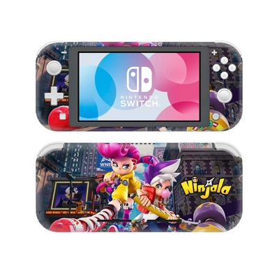 Bubblegum Ninja Battle decal skin Sticker for Nintendo Switch Lite Console