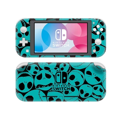 Skull Texture decal skin Sticker for Nintendo Switch Lite Console