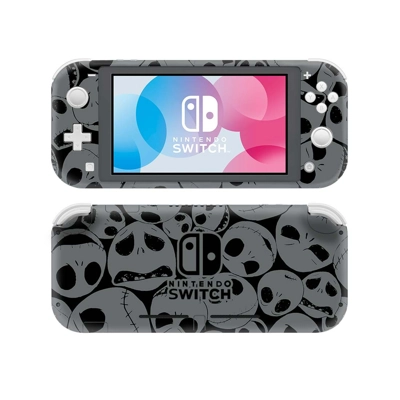 Skull Texture decal skin Sticker for Nintendo Switch Lite Console