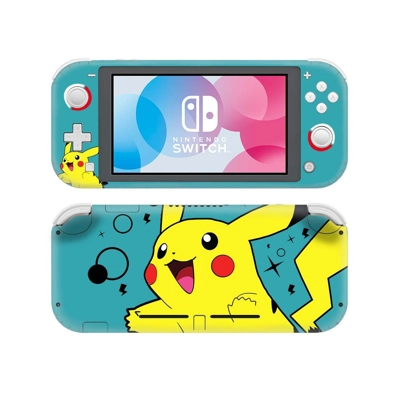 Pokemon Pikachu decal skin Sticker for Nintendo Switch Lite Console